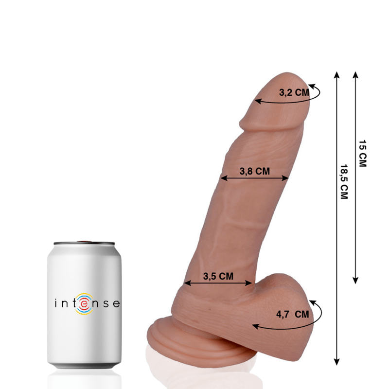 MR INTENSE – 14 PÉNIS RÉALISTE 18.5 CM -O- 3.8 CM