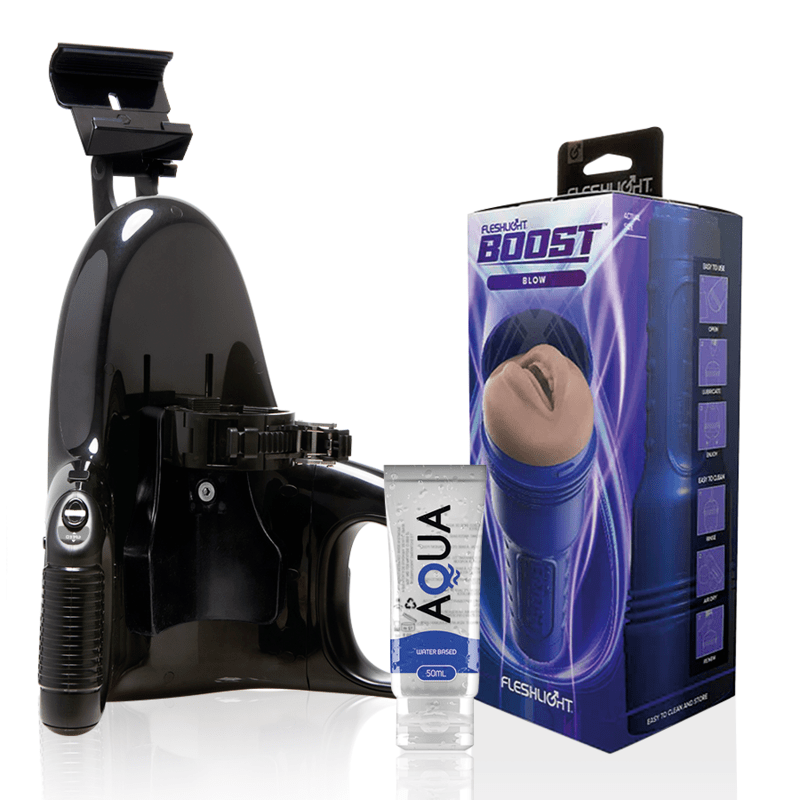 FLESHLIGHT – BLOW LM FLESH RP + LANCEMENT UNIVERSEL + LUBRIFIANT QUALITÉ AQUA 50 ML