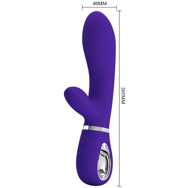 PRETTY LOVE – VIBRATEUR MULTIFONCTION G-SPOT THOMAS VIOLET