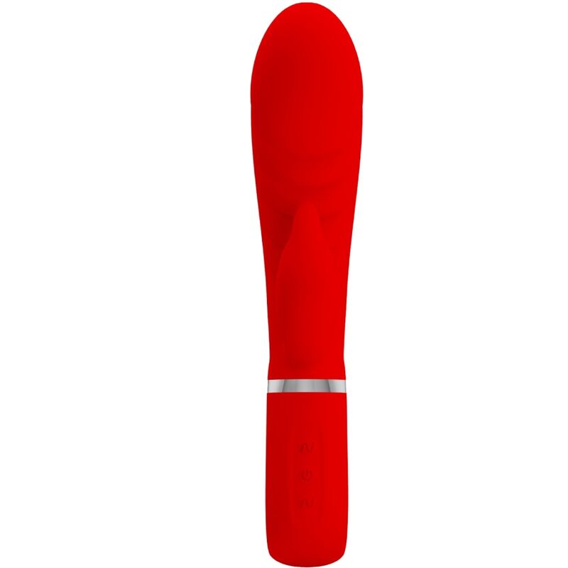 PRETTY LOVE – VIBRATEUR MULTIFONCTION G-SPOT PRESCOTT ROUGE
