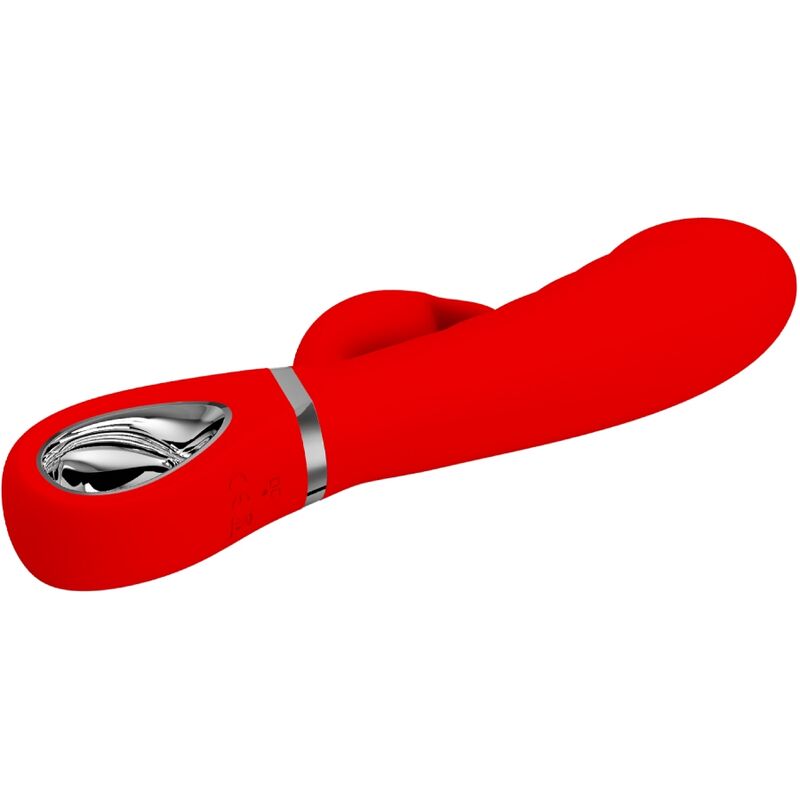 PRETTY LOVE – VIBRATEUR MULTIFONCTION G-SPOT PRESCOTT ROUGE