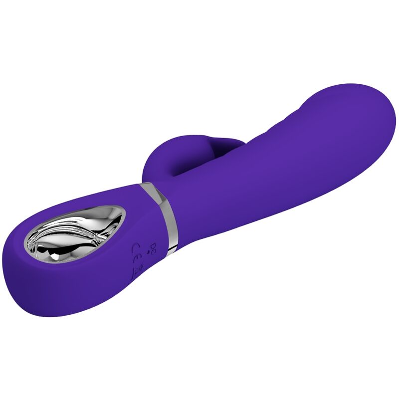 PRETTY LOVE – VIBRATEUR MULTIFONCTION G-SPOT PRESCOTT VIOLET