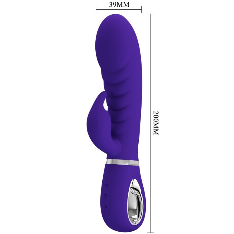 PRETTY LOVE – VIBRATEUR MULTIFONCTION G-SPOT PRESCOTT VIOLET