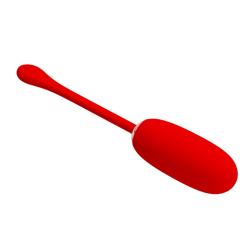 PRETTY LOVE – OEUF VIBRANT JULIUS IMPERMÉABLE-RECHARGEABLE ROUGE