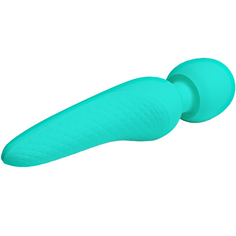 PRETTY LOVE – MASSEUR MEREDITH 12 MODES DE VIBRATION VERT AQUA