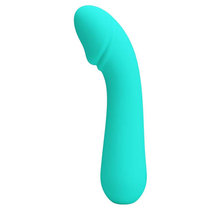 PRETTY LOVE – VIBRATEUR RECHARGEABLE CETUS VERT AQUA