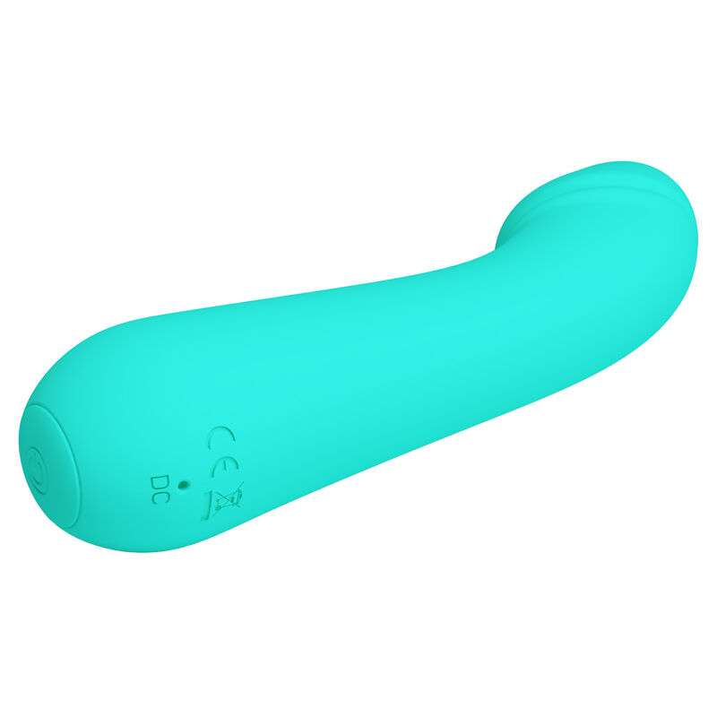 PRETTY LOVE – VIBRATEUR RECHARGEABLE CETUS VERT AQUA
