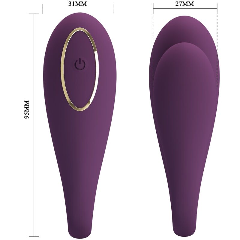 PRETTY LOVE – AUGUST VIBRATEUR  DOUBLE PLAISIR GLOBAL  DISTANCE