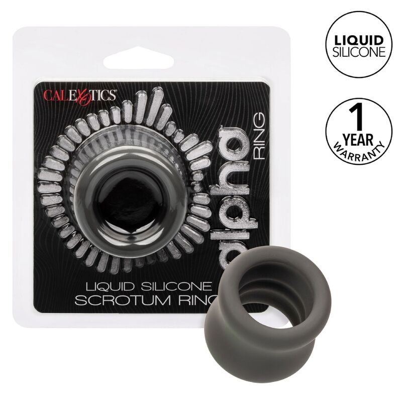 CALEXOTICS – ALPHA ANNEAU DÉTIREMENT DU SCROTUM NOIR