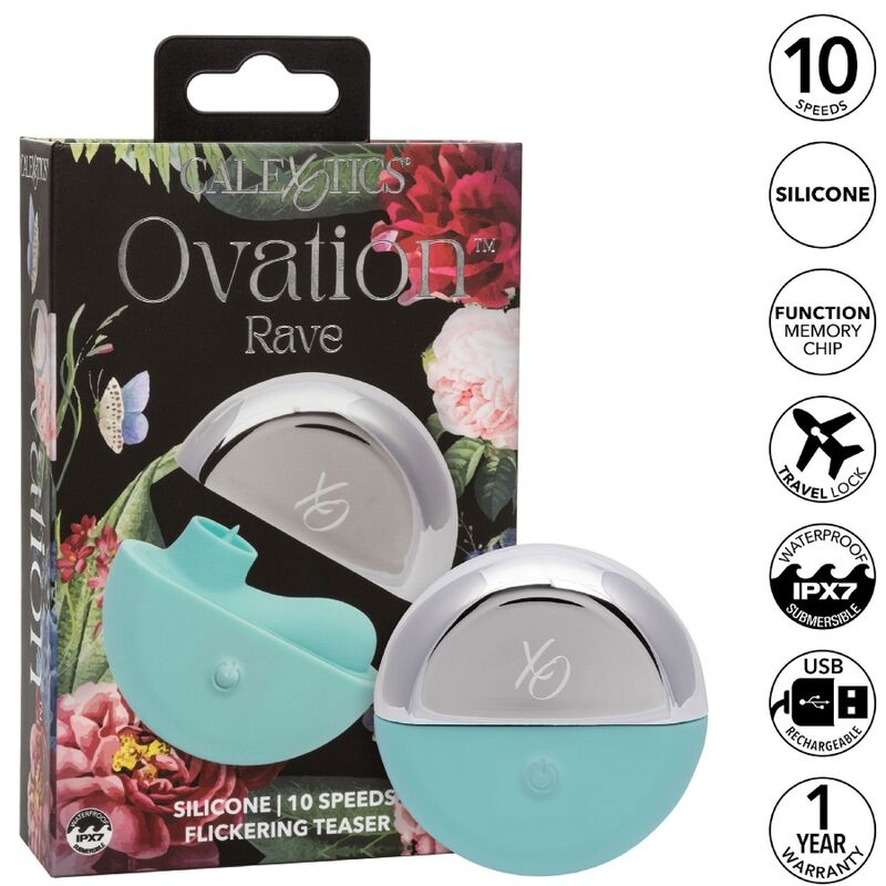 CALEXOTICS – OVATION STIMULATEUR RAVE VERT AQUA