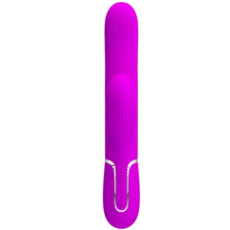 PRETTY LOVE – VIBRATEUR POINT G MULTIFONCTION 3 EN 1 PERLITA VIOLET