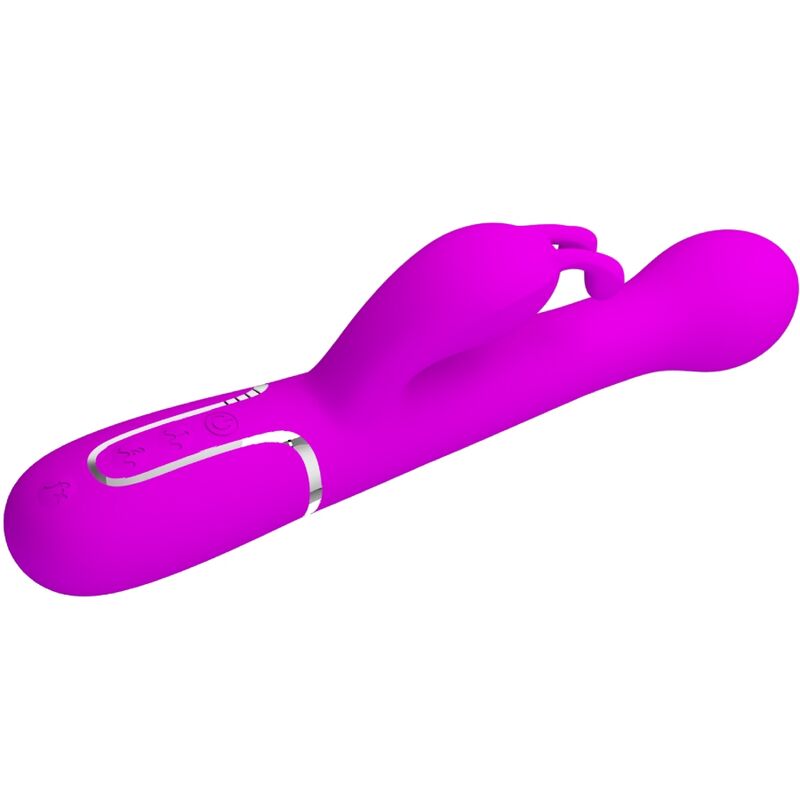 PRETTY LOVE – VIBRATEUR DEJON RABBIT 3 EN 1 MULTIFONCTION VIOLET