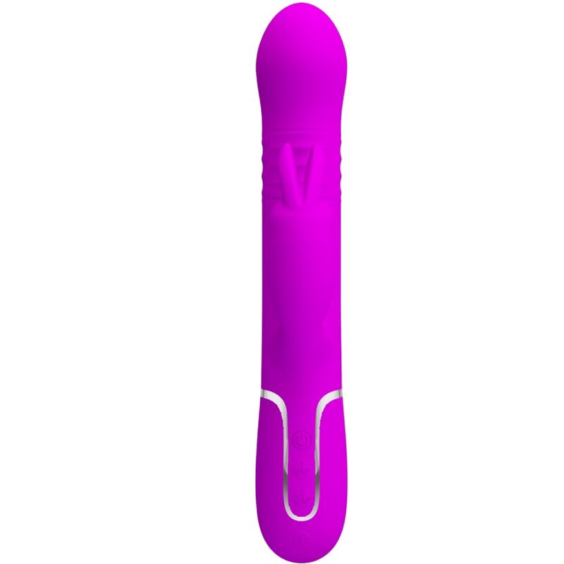 PRETTY LOVE – VIBRATEUR COALE RABBIT PERLES VIOLET
