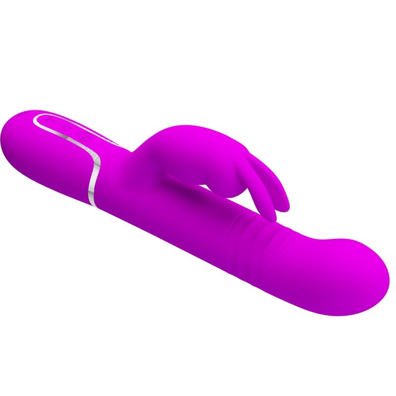 PRETTY LOVE – VIBRATEUR COALE RABBIT PERLES VIOLET