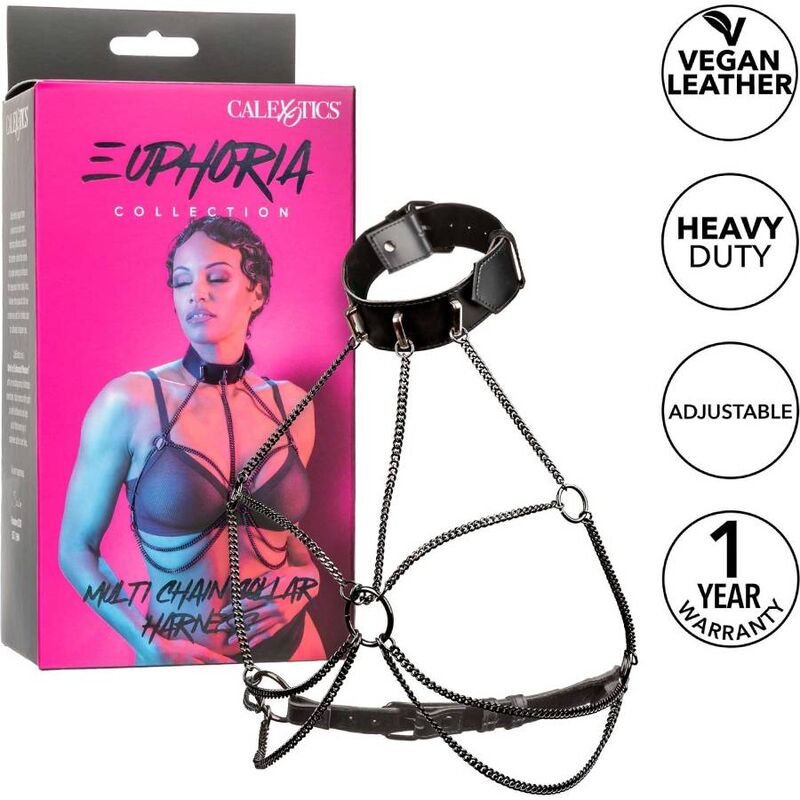 CALEXOTICS – EUPHORIA HARNAIS COLLIER MULTI CHAÎNES