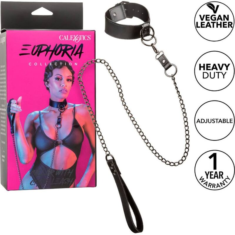 CALEXOTICS – EUPHORIA COLLIER AVEC LAISSE CHAÎNE