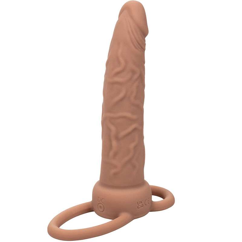 CALEXOTICS – PERFORMANCE MAXX RECHARGEABLE DOUBLE PÉNÉTRATEUR PEAU BRUN