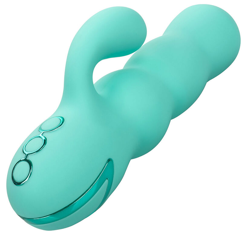 CALEXOTICS – VIBRATEUR DEL MAR DIVA RABBIR AQUA GREEN PAR CALIFORNIA DREAMING