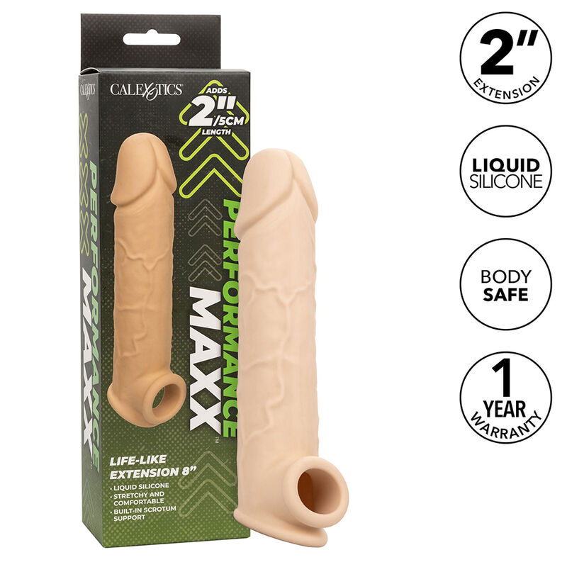 CALEXOTICS – EXTENSION PERFORMANCE MAXX LIFE-LIKE 8 PEAU CLAIRE