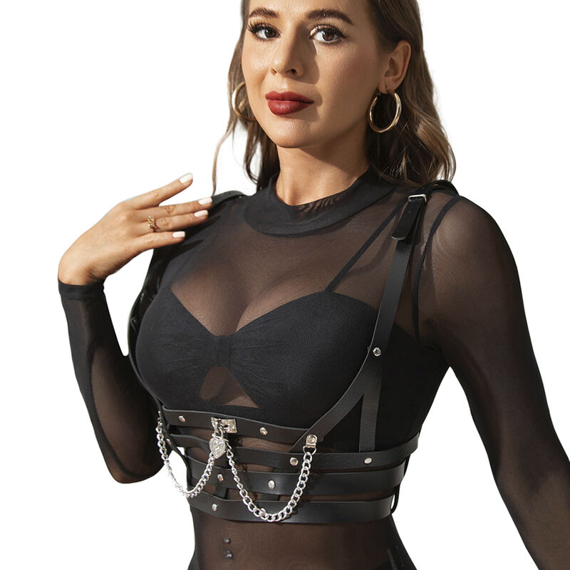 SUBBLIME – HARNAIS CORSET AVEC CHAÎNE DÉTAIL TAILLE UNIQUE