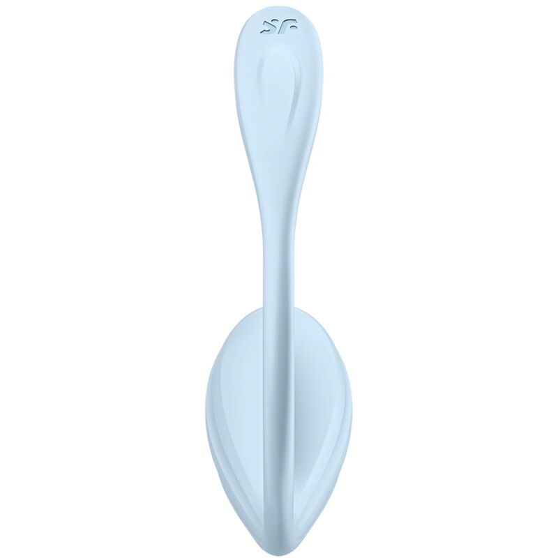 SATISFYER – APPLICATION GRATUITE STIMULATEUR DE POINT G PÉTALE LISSE BLEU CIEL