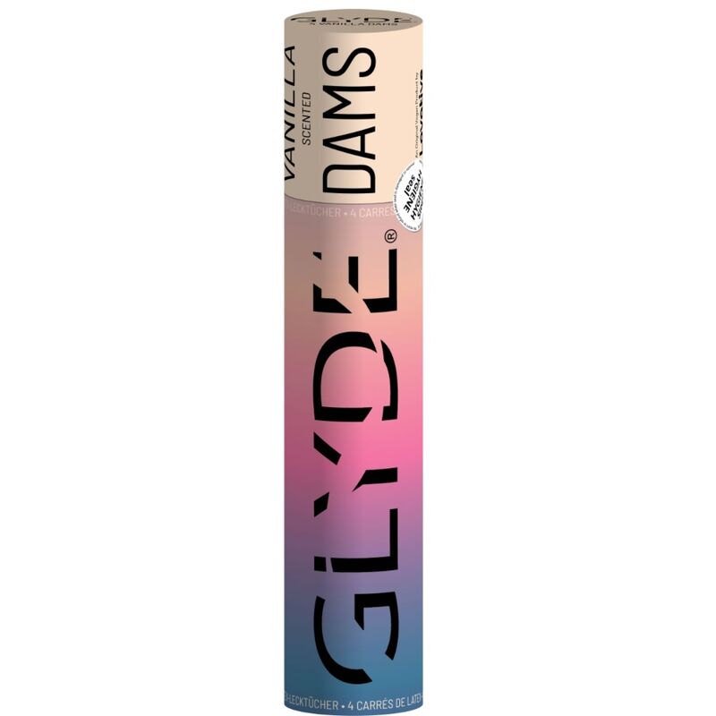 SHEER GLYDE – DAMS LAMINAS LATEX SEXE ORAL VANILLE