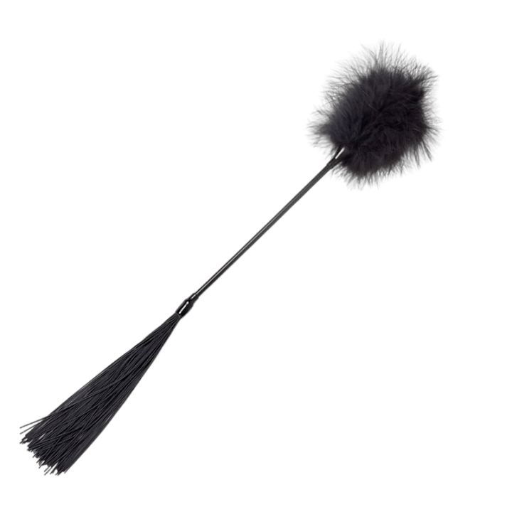 SECRET PLAY – DUSTER + FOUET NOIR