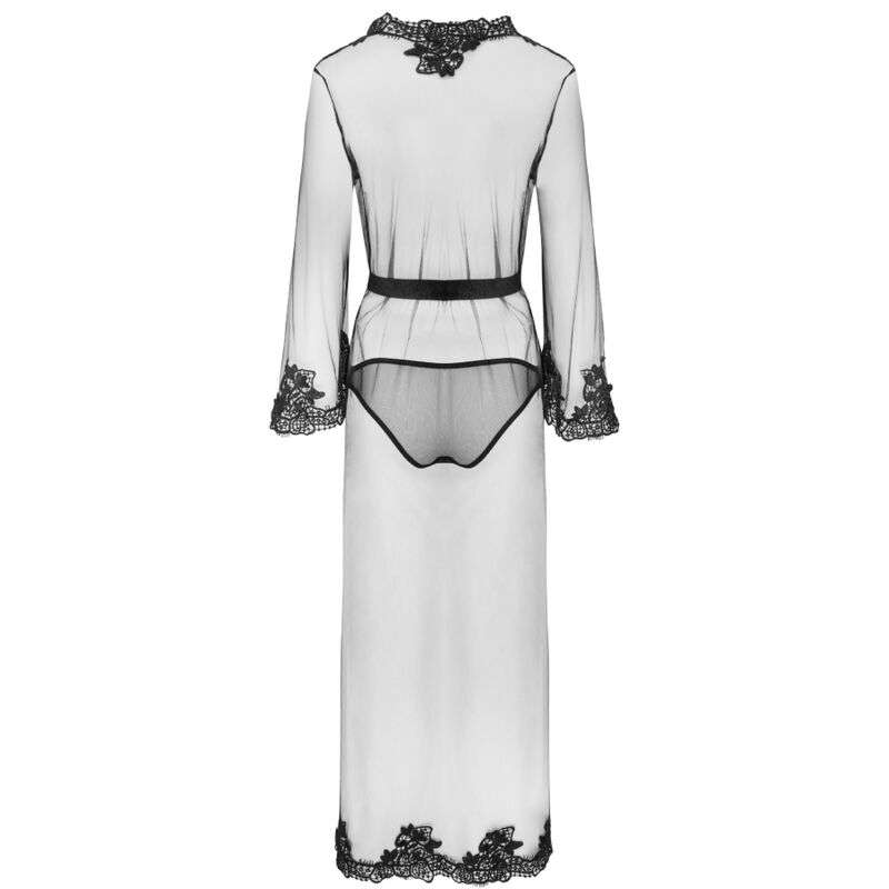 LIVCO CORSETTI FASHION – ROBE NOKINA LC XG055 + CULOTTE NOIR TAILLE UNIQUE