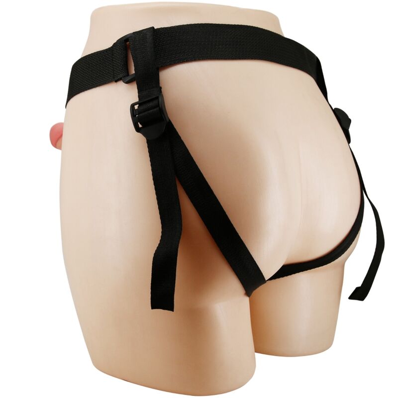 PRETTY LOVE – MAVIS HARNAIS CULOTTE UNIVERSELLE AVEC GODE 19 CM NATUREL