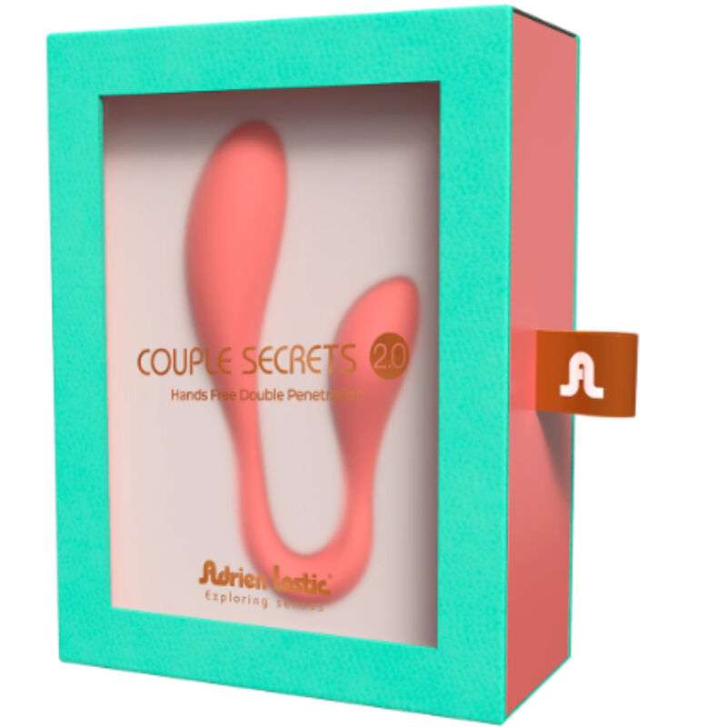 ADRIEN LASTIC – COUPLE SECRETS II DOUBLE STIMULATION ROSE + APPLICATION GRATUITE