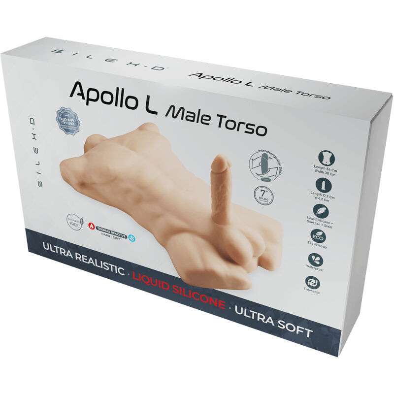 SILEXD – TORSE MASCULIN RÉALISTE APOLLO L