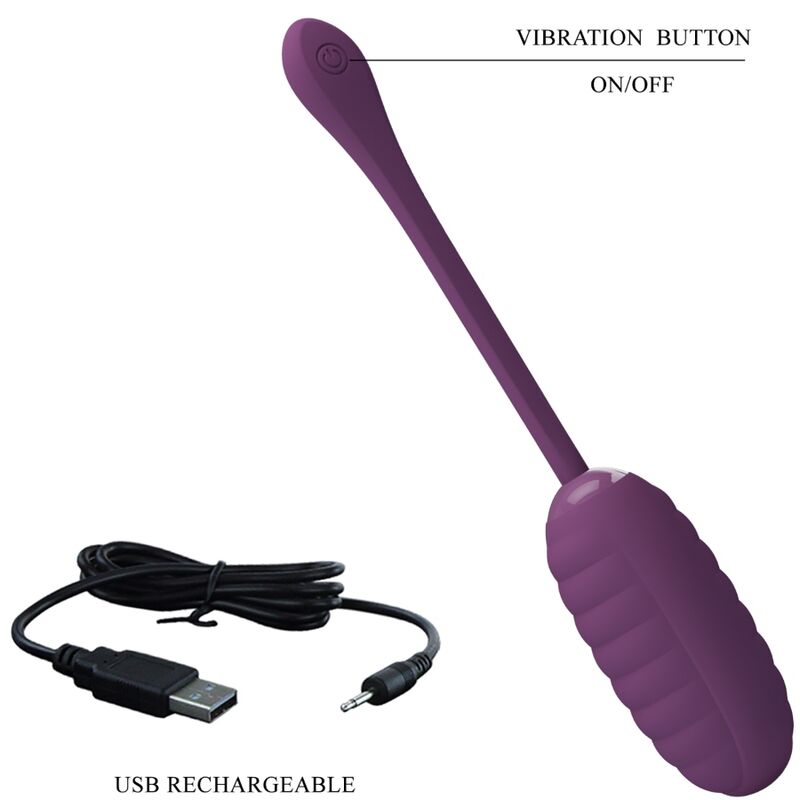PRETTY LOVE – OEUF VIBRANT RECHARGEABLE CASPER VIOLET