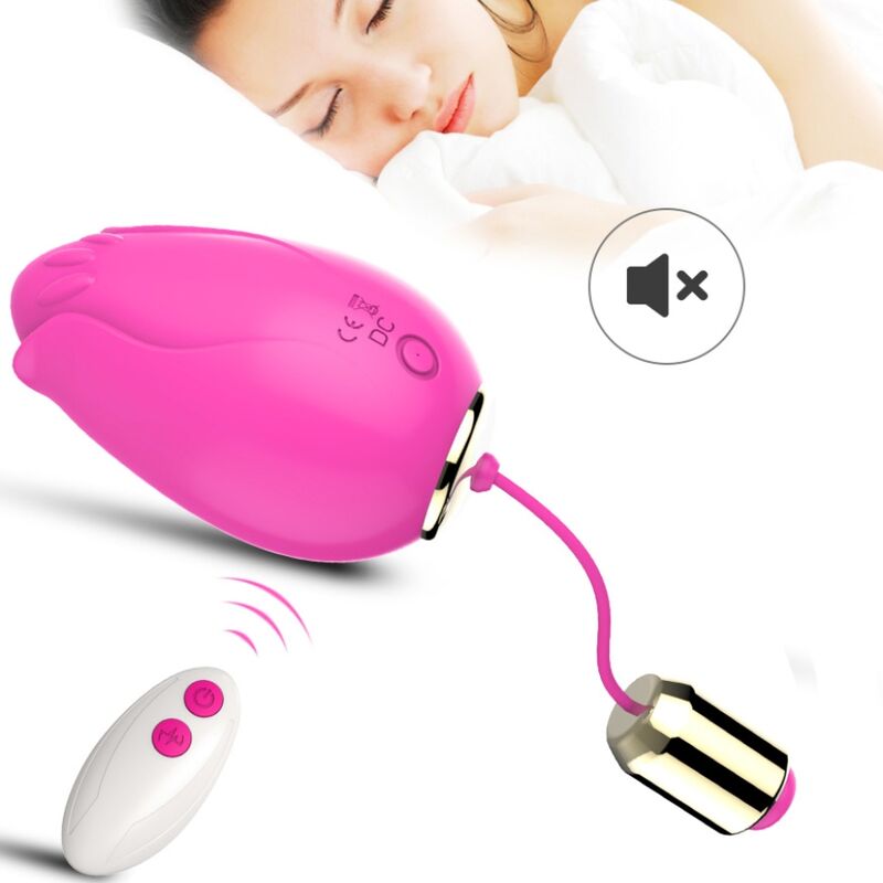 ARMONY – VIBRATEUR MANDALA EGG TÉLÉCOMMANDE G-SPOT FUCHSIA