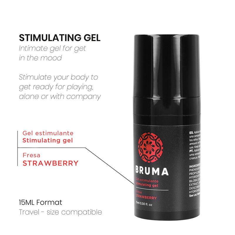 BRUMA – BAUME INTENSIFIANT SAVEUR FRAISE 15 ML
