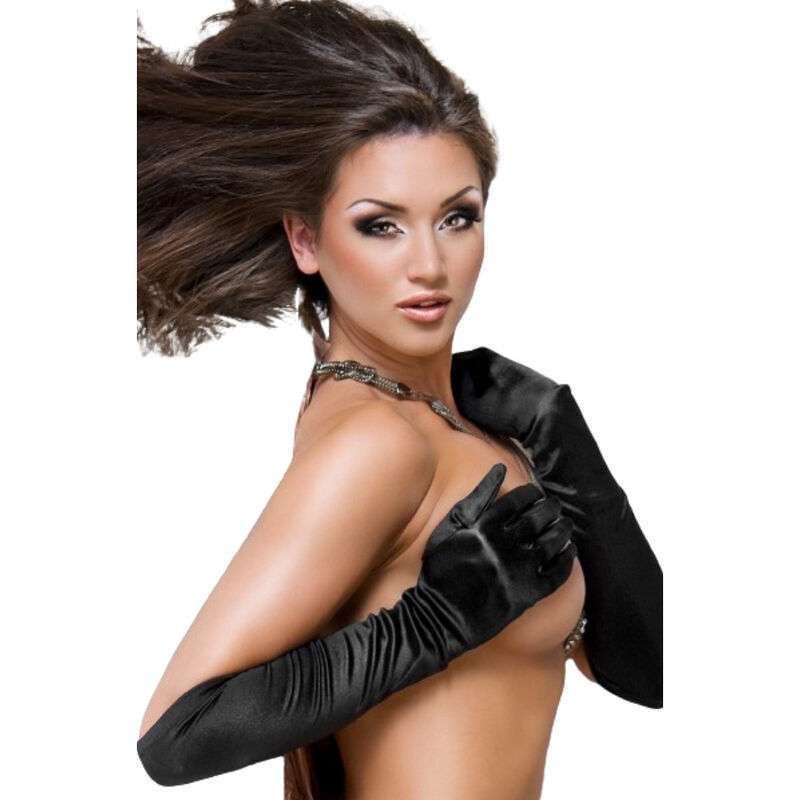 CHILIROSE – GANTS CR 3192 SATIN NOIR