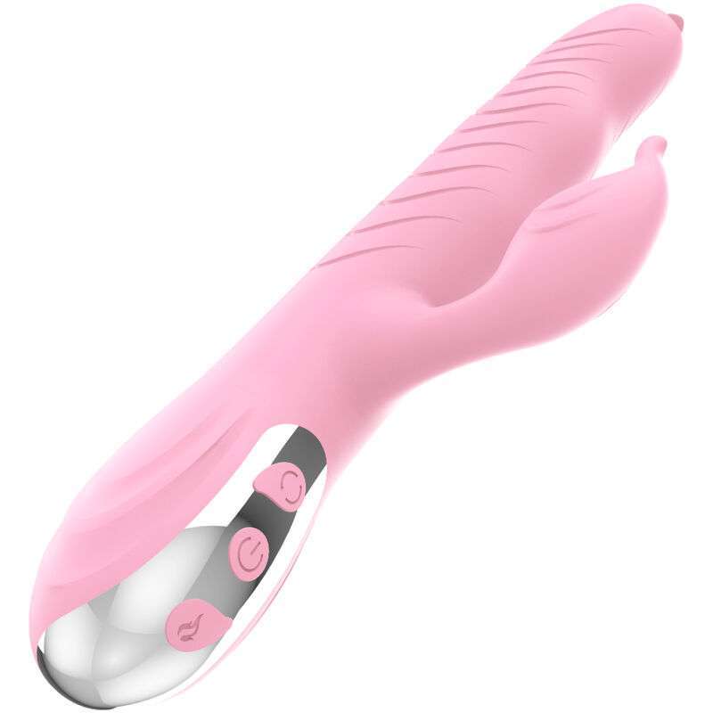 ARMONY – VIBRATEUR MARCIA  POUSSÉE DOUBLE LANGUE EFFET CHALEUR ROSE