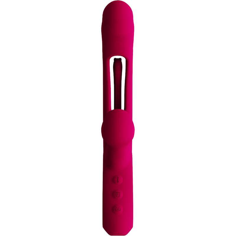 ARMONY – VIBRATEUR IMPACT SWING  DOUBLE STIMULATEUR MODÈLE 2 BORDEAUX