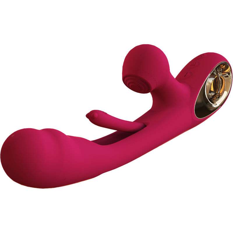 ARMONY – VIBRATEUR IMPACT SWING  DOUBLE STIMULATEUR MODÈLE 2 BORDEAUX