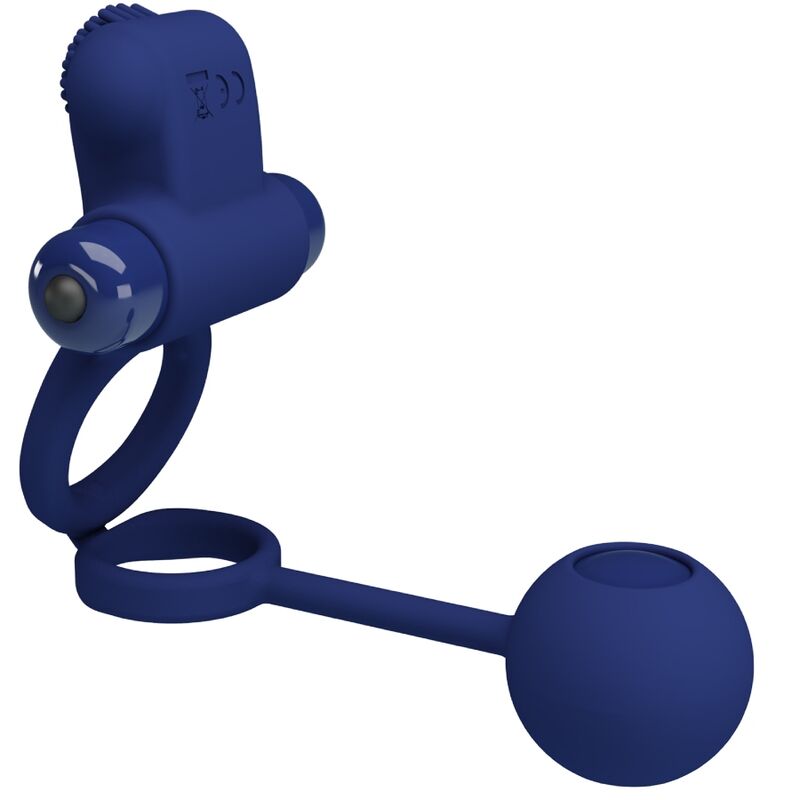 PRETTY LOVE – REMINGTON DOUBLE ANNEAU VIBRANT AVEC PLUG BLEU