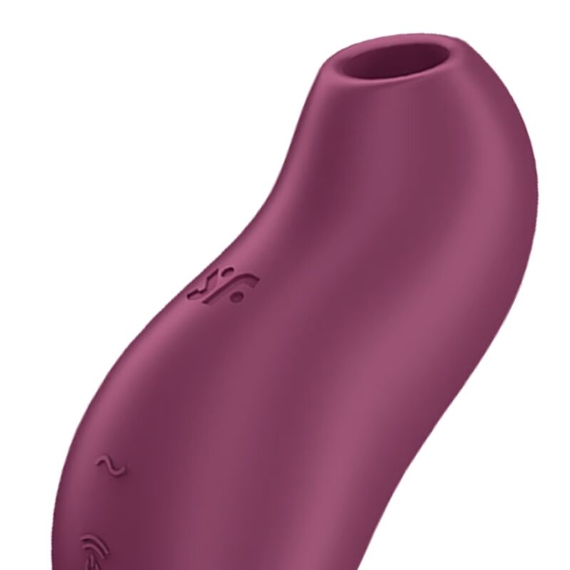 SATISFYER – POCKET PRO 1 STIMULATEUR DE CLITORIS GRENAT
