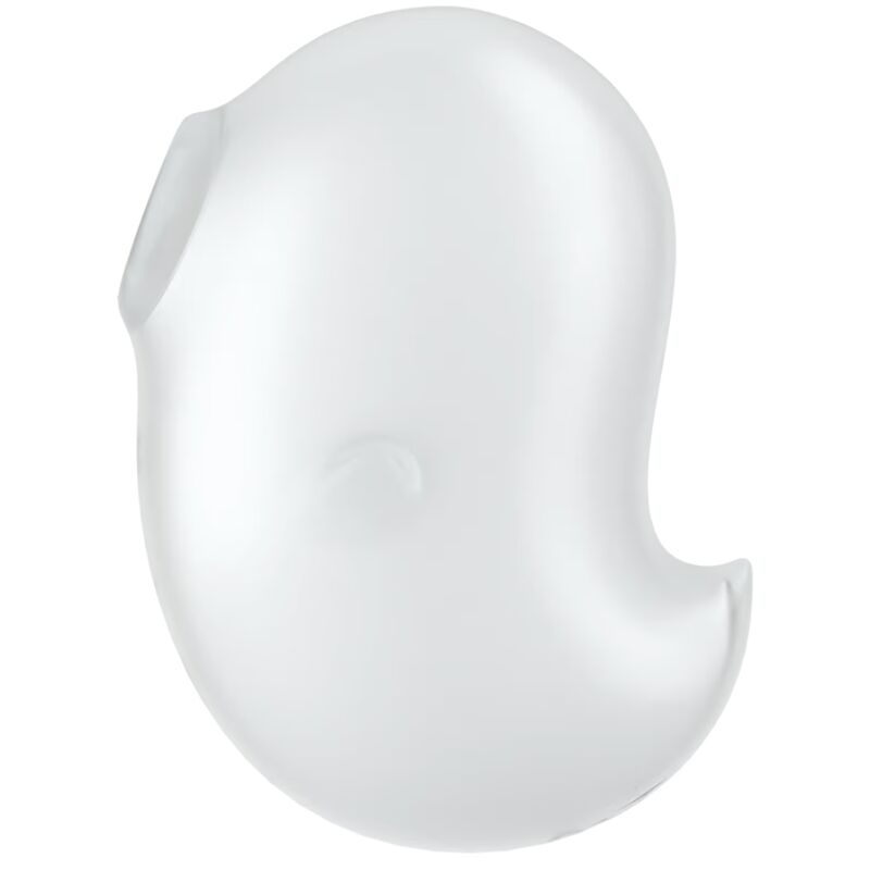 SATISFYER – CUTIE GHOST VIBRATEUR  POSER BLANC