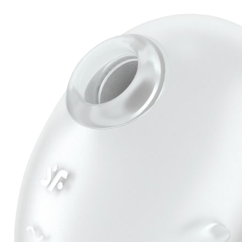 SATISFYER – CUTIE GHOST VIBRATEUR  POSER BLANC