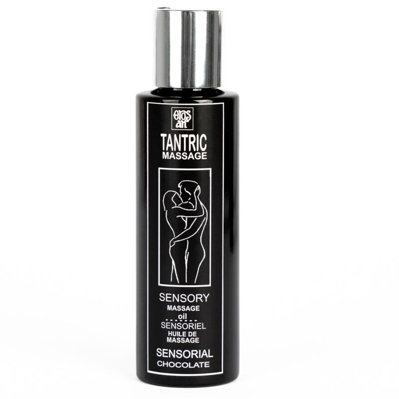 EROS-ART – HUILE DE MASSAGE TANTRIQUE NATURELLE ET APHRODISIAQUE AU CHOCOLAT 100 ML