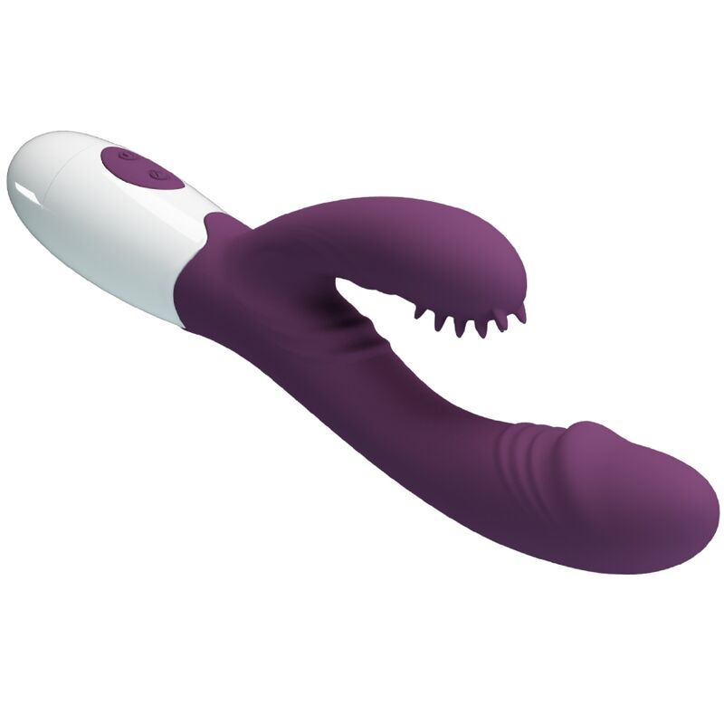 PRETTY LOVE – ANDRE VIBRATEUR RABBIT  STIMULATEUR DE POINT G VIOLET