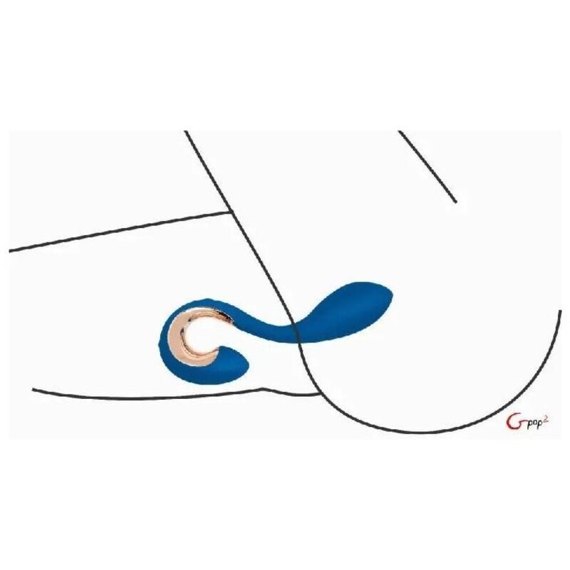 G-VIBE – GPOP 2 VIBRATEUR G ET P POINT BLEU INDIGO