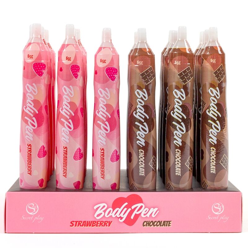 SECRET PLAY – PRÉSENTOIR STYLO CORPS 24 UNITÉS