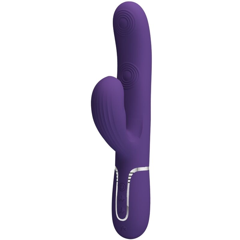 PRETTY LOVE – PERLITA VIBRATEUR G-SPOT 3 EN 1 MULTIFONCTION VIOLET