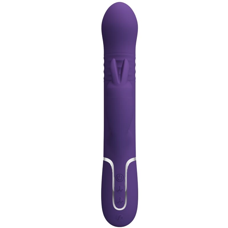 PRETTY LOVE – COALE VIBRATEUR  RABBIT 4 EN 1 VIOLET