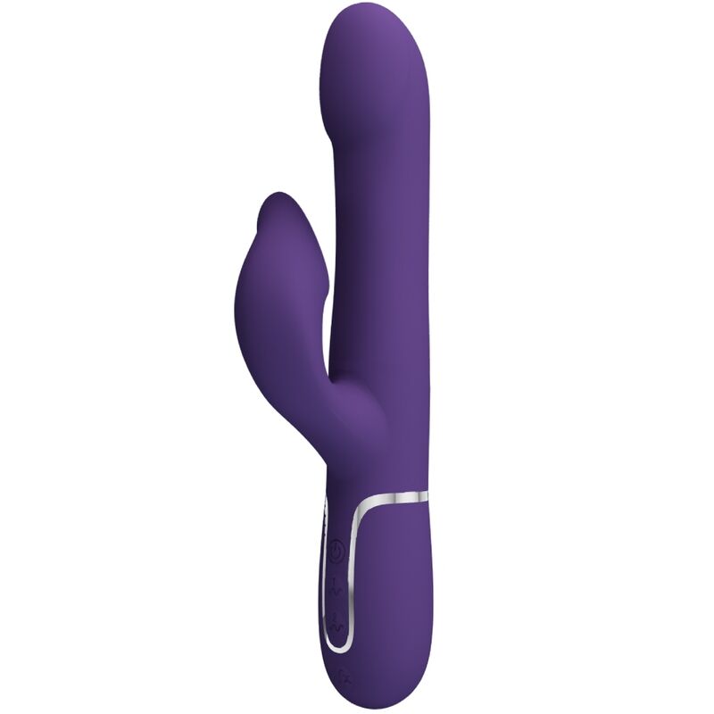 PRETTY LOVE – ZALIN PERLES VIBRATEUR LAPIN 4 EN 1 VIOLET
