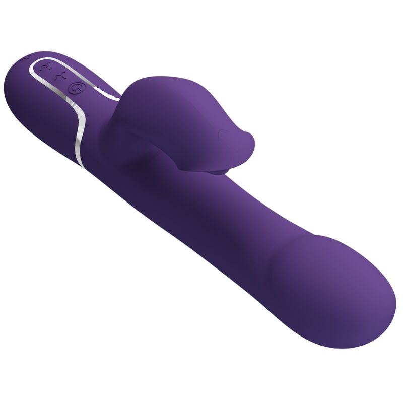 PRETTY LOVE – ZALIN PERLES VIBRATEUR LAPIN 4 EN 1 VIOLET